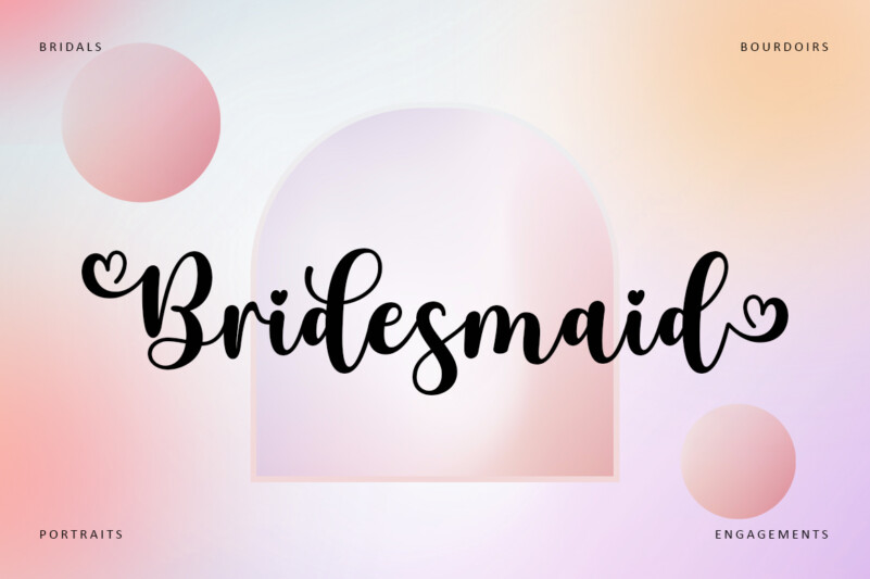 Bastrid Script Font preview image 2