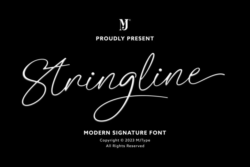 Stringline Font