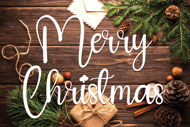 Angel Christmas Font preview image 4