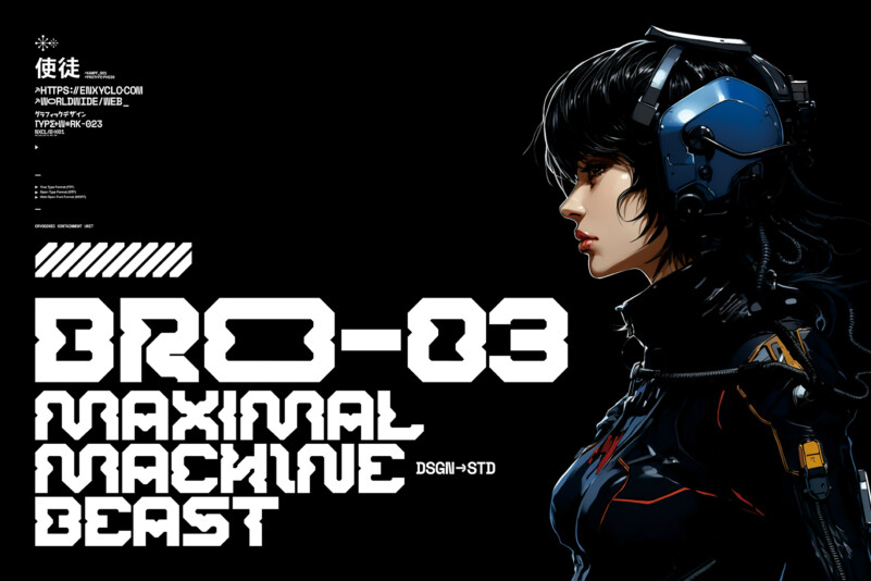 NCL Robowapix Font preview image 2