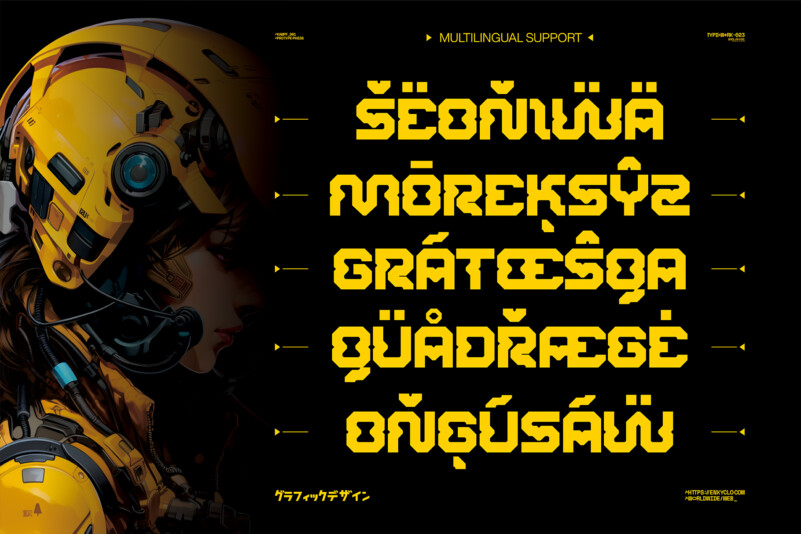 NCL Robowapix Font preview image 4