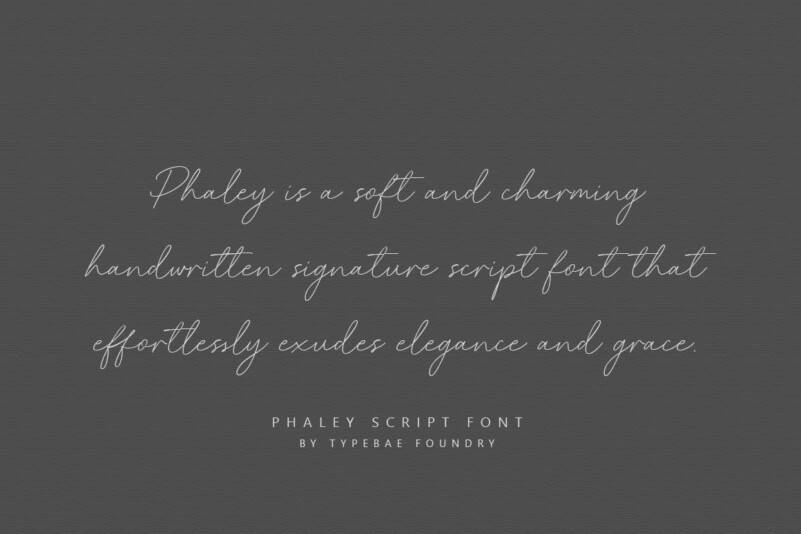 Phaley Font preview image 3