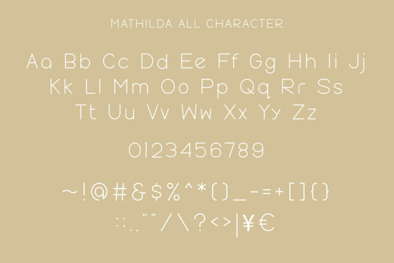 Mathilda Font preview image 5