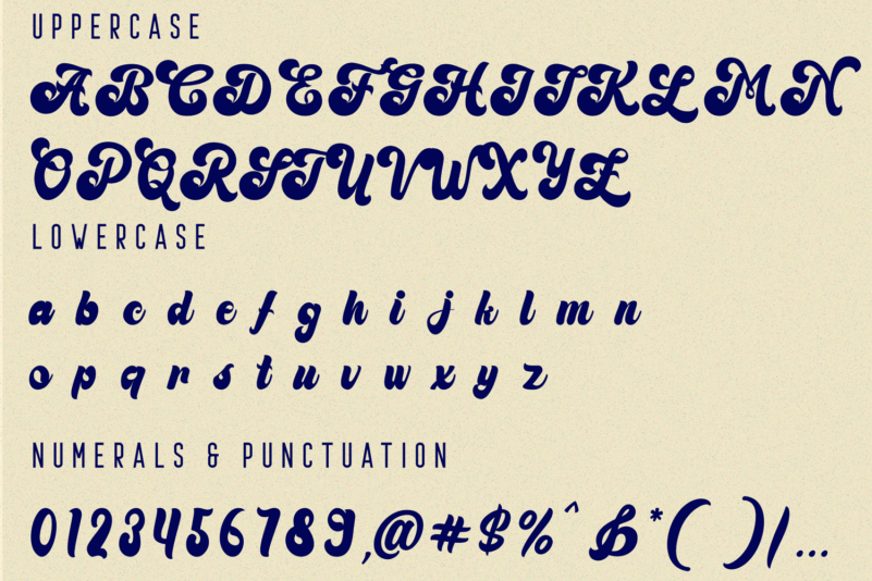 Thinking Script Font preview image 5