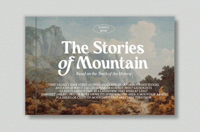 Mufteya Serif Font preview image 2
