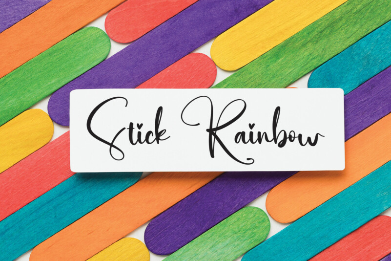 Embroidery Script Font preview image 2