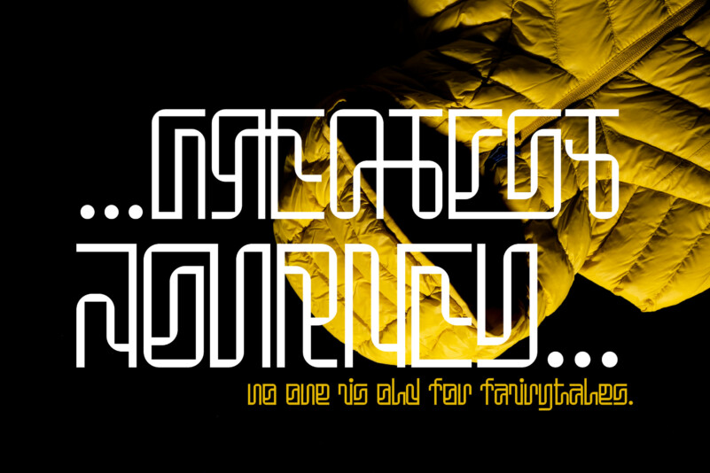 Abstract Artistic Font preview image 2