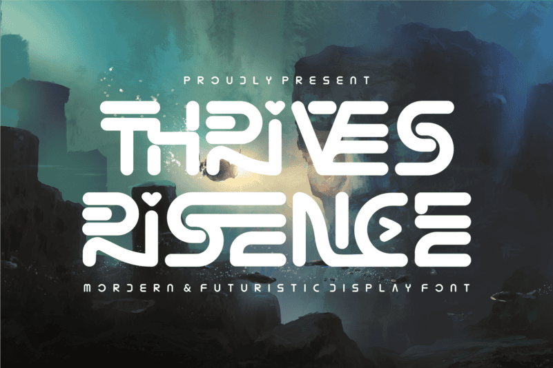 Thrives Risence Font