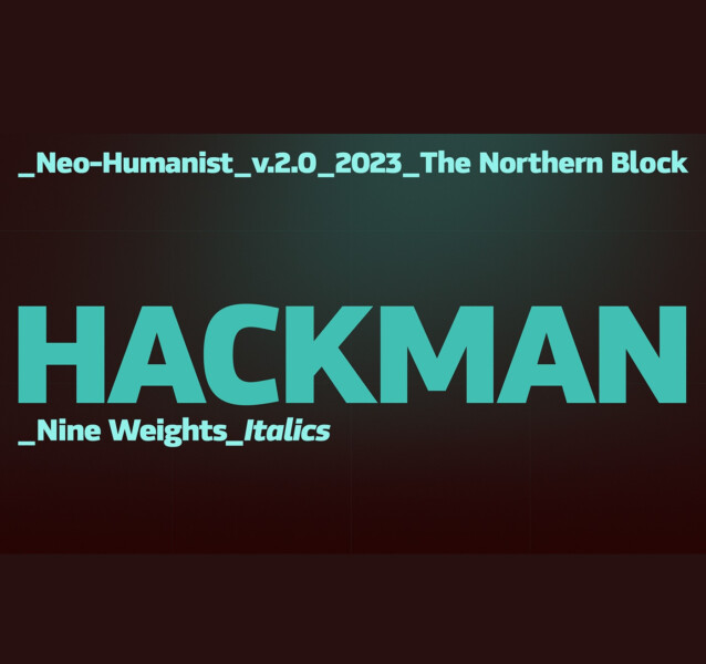 Hackman Font