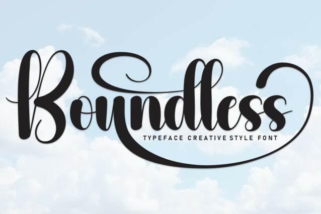 Boundless Script Font