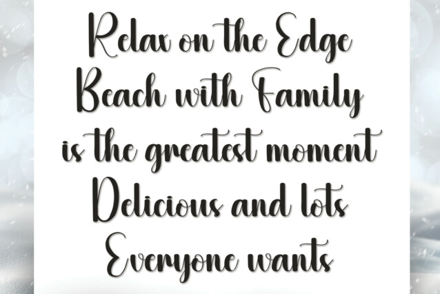 Swanky Script Font preview image 5