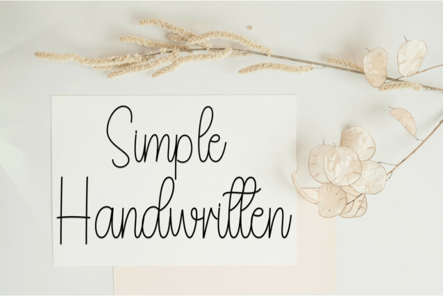 Scratches Script Typeface preview image 4