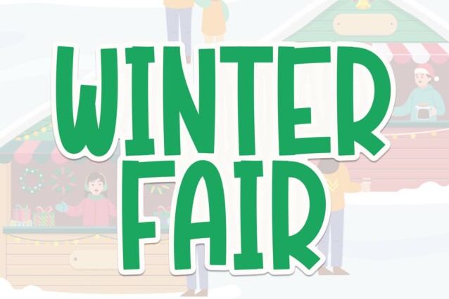 Winter Fair Display Font