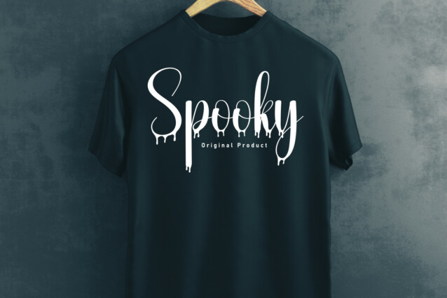 Big Ghost Script Font preview image 2