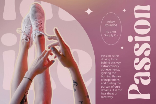 Askey Rounded Font preview image 3