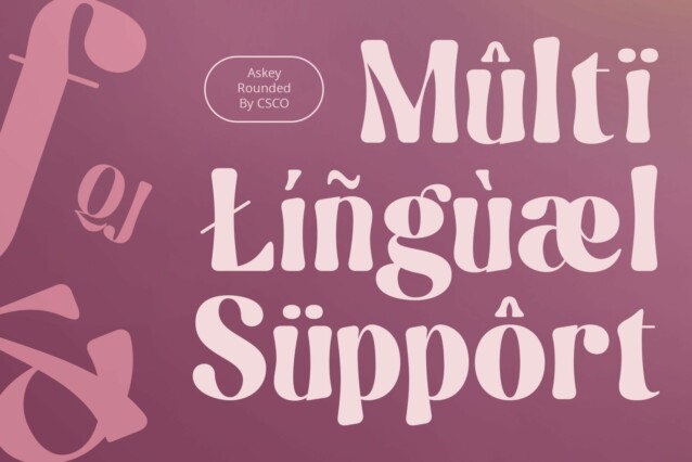 Askey Rounded Font preview image 4