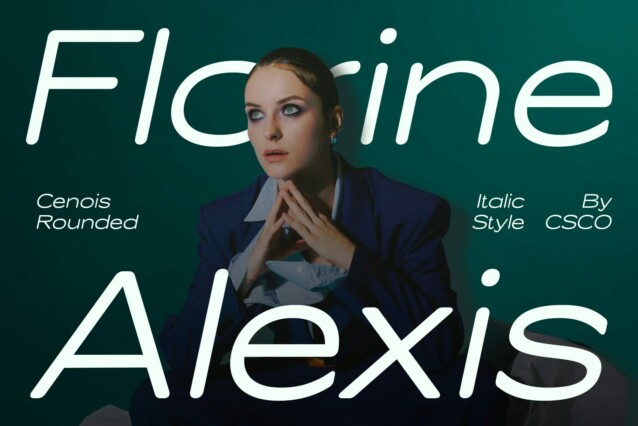 Cenios Rounded Font preview image 2