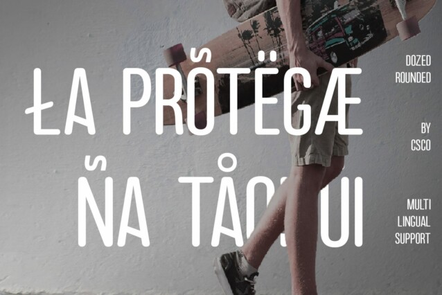 Dozed Rounded Font preview image 4