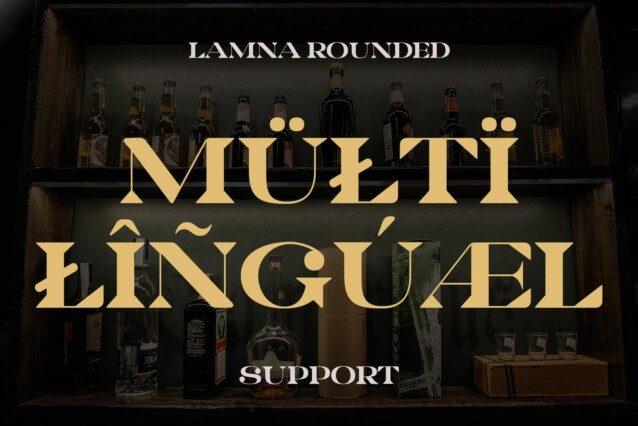 Lamna Rounded Font preview image 4