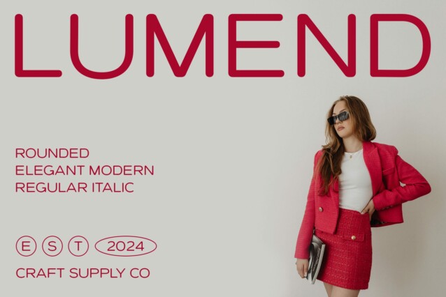 Lumend Rounded Font