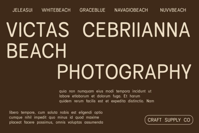 Campeno Rounded Font preview image 3