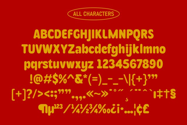 Becham Rounded Font preview image 5