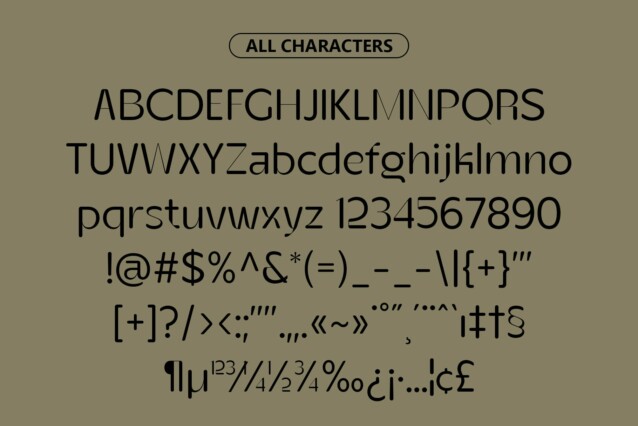 Berghan Rounded Font preview image 5