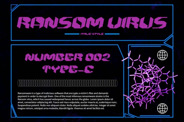 Alboth Rough Font preview image 2