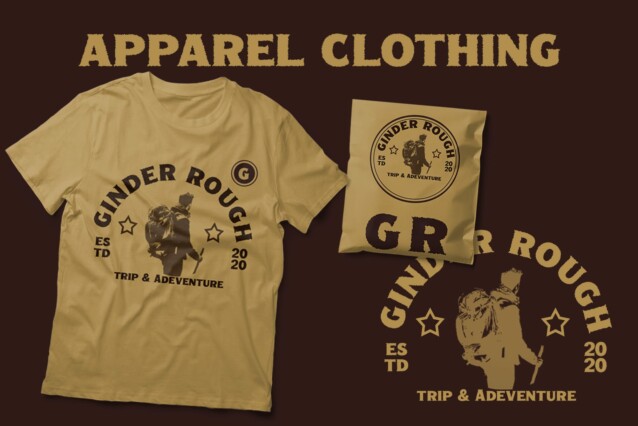 Ginder Rough Font preview image 3