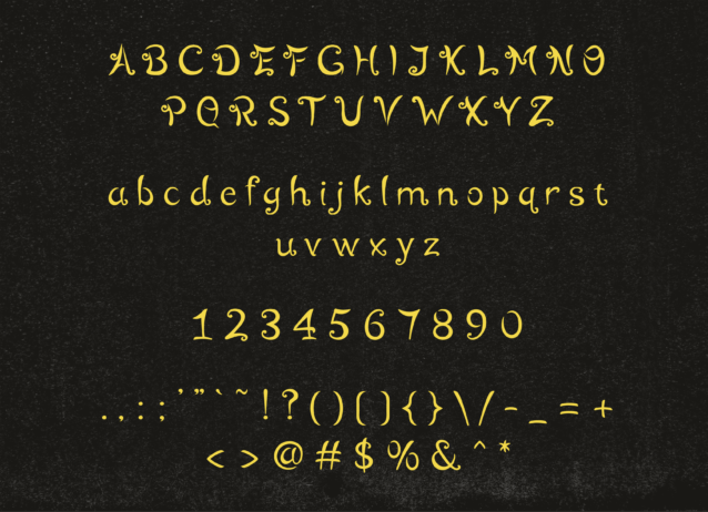 Susrawa Display Font preview image 2