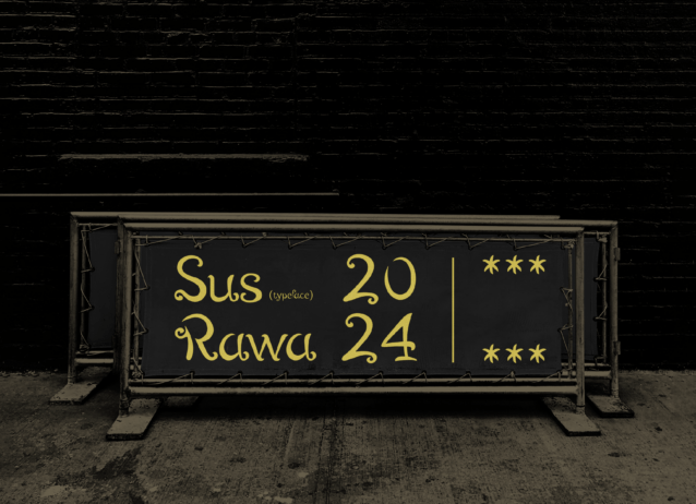 Susrawa Display Font preview image 3