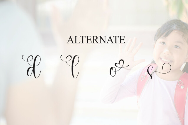 Hello Kids Font preview image 5