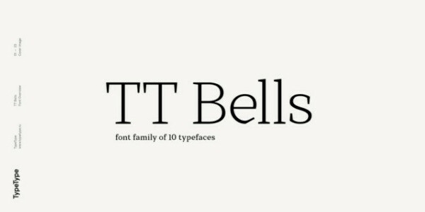 TT Bells Font