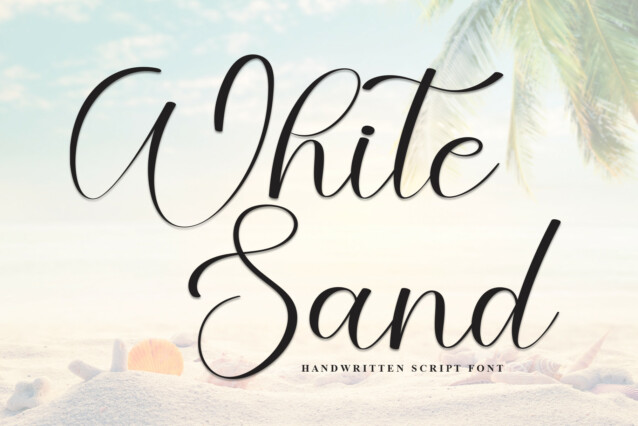 White Sand Script Font