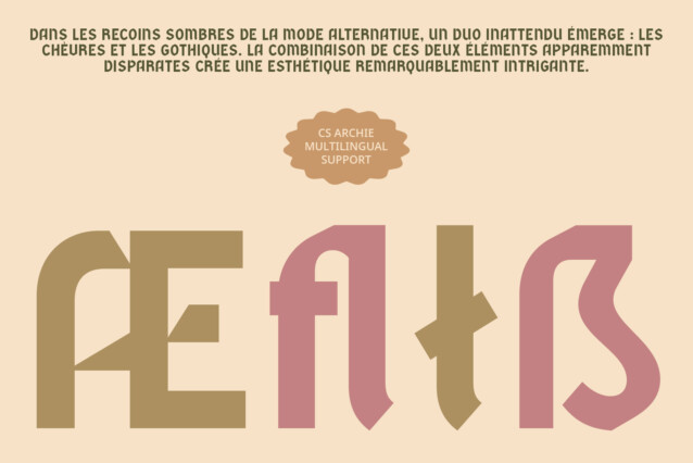CS Archie Font preview image 4