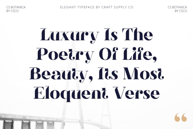 CS Botanica Font preview image 3