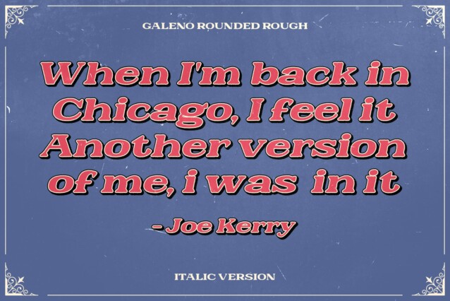Galeno Rounded Rough Font preview image 2