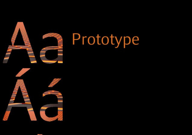 Prototype Font