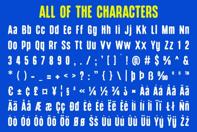 Godger Rounded Rough Font preview image 5