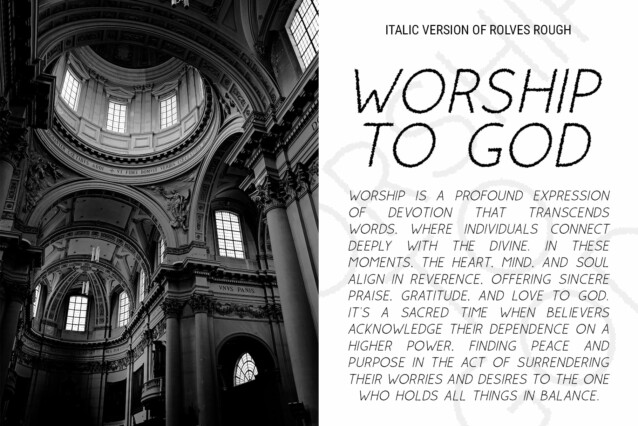 Rolves Rough Font preview image 2