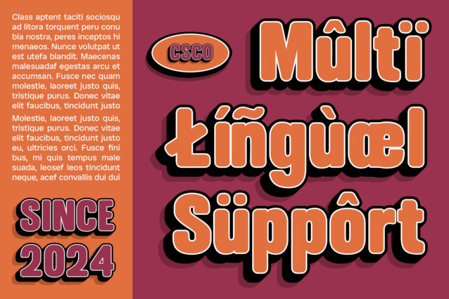 Arnel Rounded 3D Font preview image 4