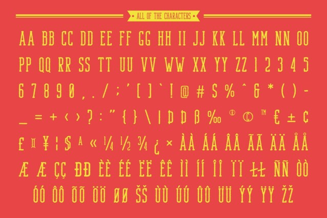 Bondie Slab Rounded Rough Font preview image 5