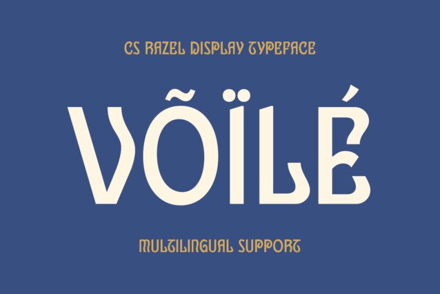 CS Razel Font preview image 4