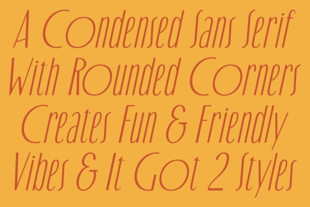Folime Rounded Font preview image 2