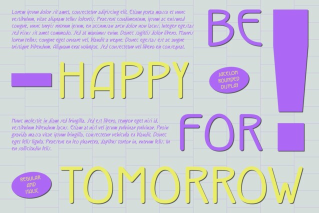 Jacelon Rounded Font preview image 2