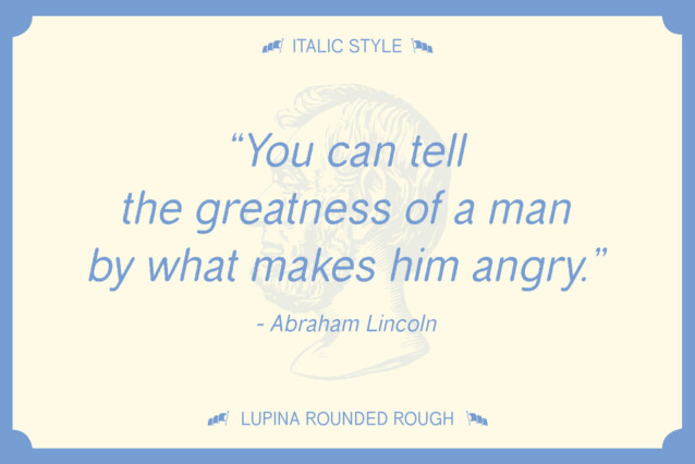 Lupina Rouded Rough Font preview image 2