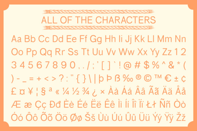 Lupina Rouded Rough Font preview image 5