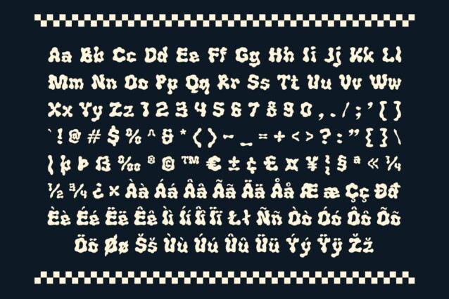 Magedo Rough Font preview image 5