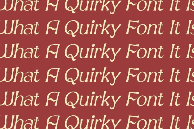 Neckyn Rough Font preview image 2