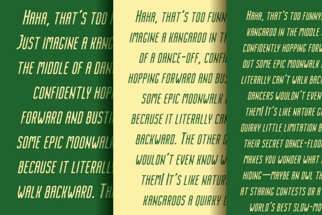 Nordin Rounded Rough Font preview image 3